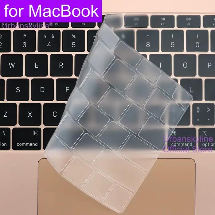 Housse de clavier pour Macbook Air 13 M1 11 Pro 13 14 Max 16 Touch Bar ID 15 17 12 Retina