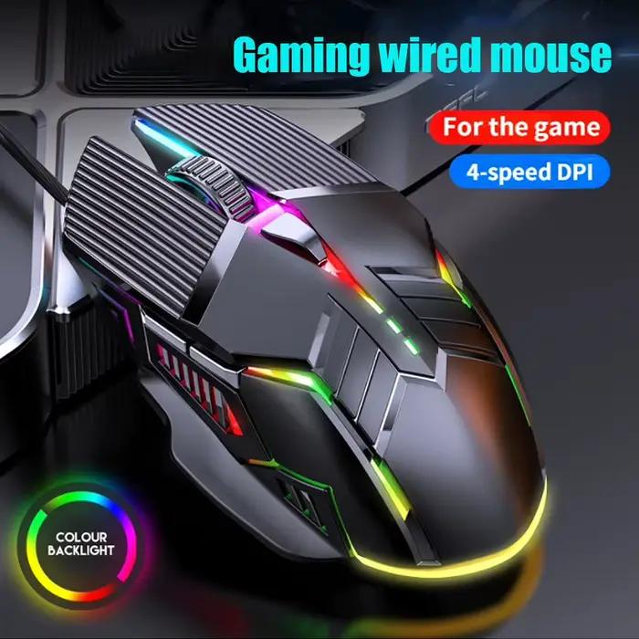 Souris de jeu filaire ergonomique 3200 ug I