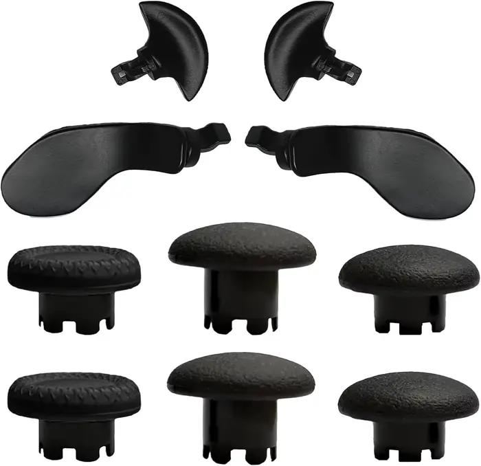 10 en 1 remplacer pour PS5 Dualsense EDGE contrôleur poignée capuchon de Joystick + extracteur de bouton arrière