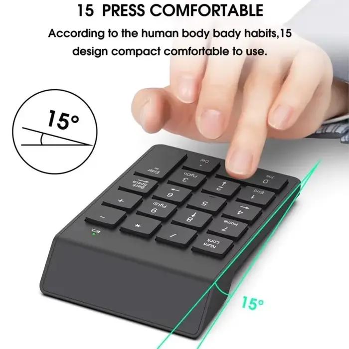 Pavés numériques sans fil clavier numérique pavé