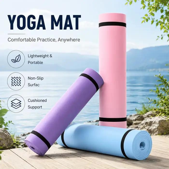 Tapis de yoga antidérapant
