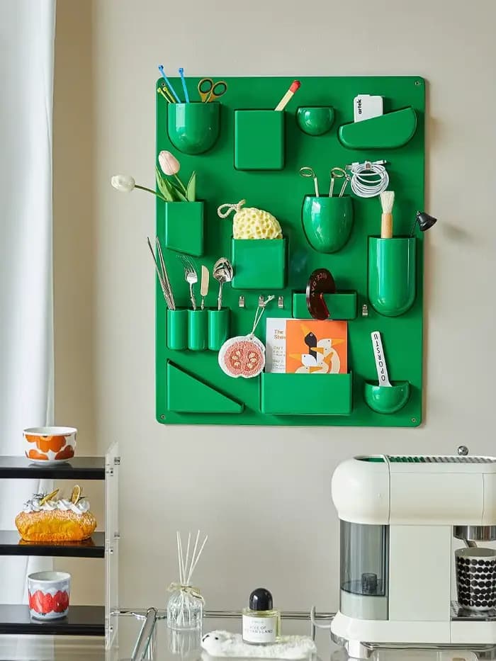 Support de rangement pour support mural bureaux cuisines organisateur ateliers salles de bains chambres d'enfants différentes formes taille crochets Clips