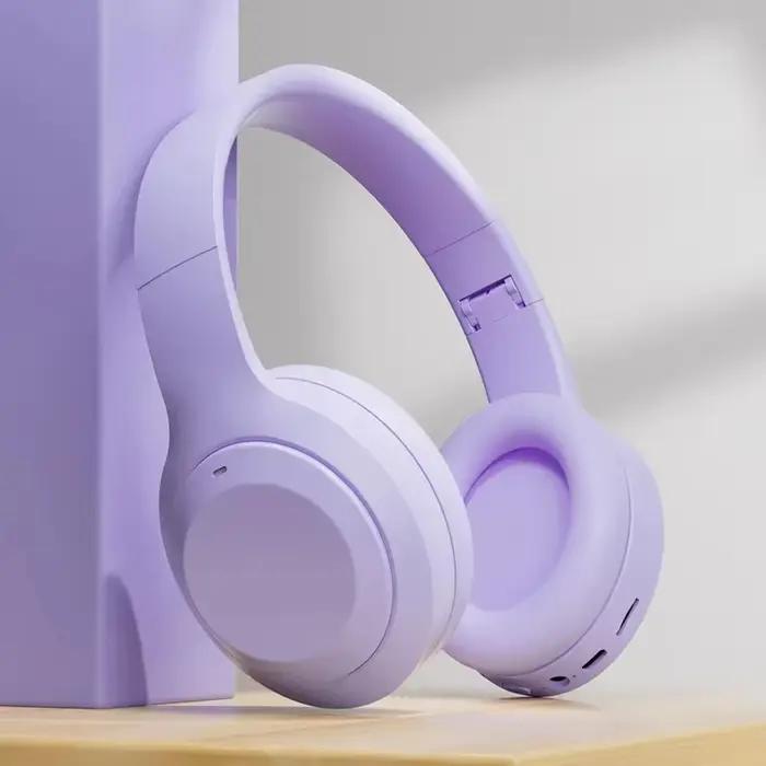 M5 sans fil Bluetooth 5.3 HiFi stéréo casque suppression du bruit jeu pliable avec Microphone