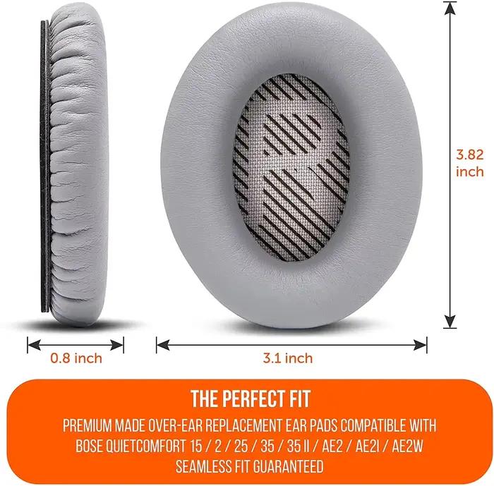 Oreillettes de remplacement pour BOSE QC35 pour QuietComfort 35 et 35 II