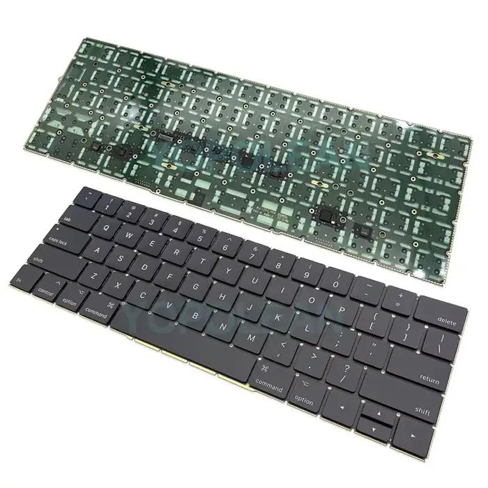 Nouveau clavier américain UK espagnol français coréen pour Macbook Pro Retina 13 "15" A1706 A1707 remplacement