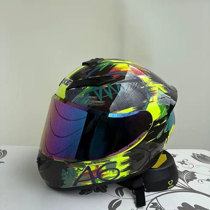 Casque de moto intégral hommes femmes DOT hiver sécurité Anti-buée étanche équitation casque de moto Casco Motocross