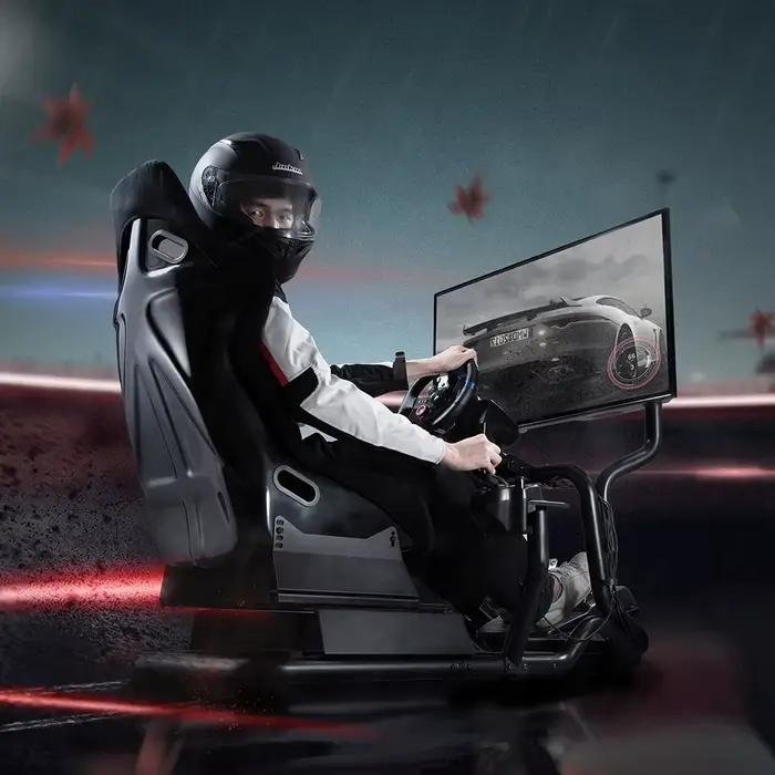 Cockpit de simulation de course automobile F1 LRS07-BS-KP04 pour commande en gros