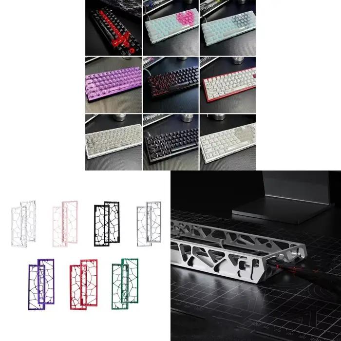 Cadre clavier en métal aluminium GH60