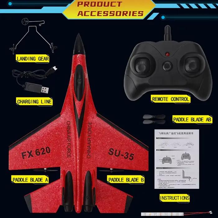 Avion RC en mousse SU35