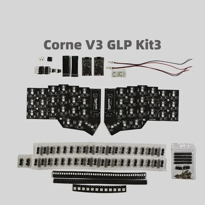 Split Keyboard PCB Kit, Personnalisé, PC Gamer Gift, GLP