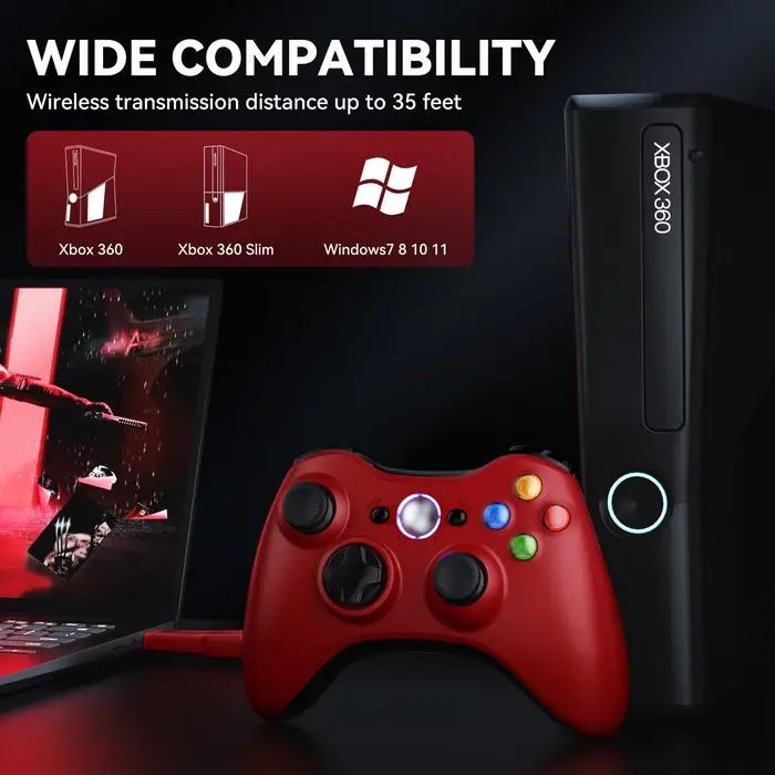 Manette de jeu pour Xbox 360/Slim/Elite/PC