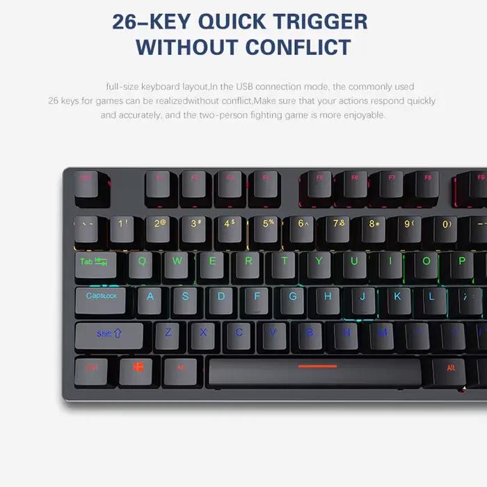 Clavier mécanique de jeu rétro4.2