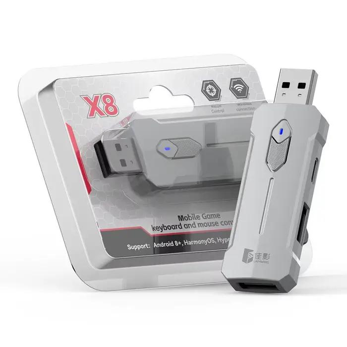 Convertisseur de souris de clavier de jeu de contrôleur Mobile 5 en 1 BT 5.3