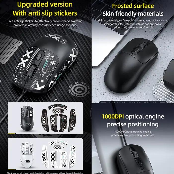 Combo clavier et souris de jeu 104 touches avec rétroéclairage RGB