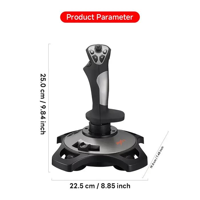 Joystick PXN-2113 Pro Simulateur de Vol Manette de Jeu Immersive pour PC Bureau Occasions Spéciales