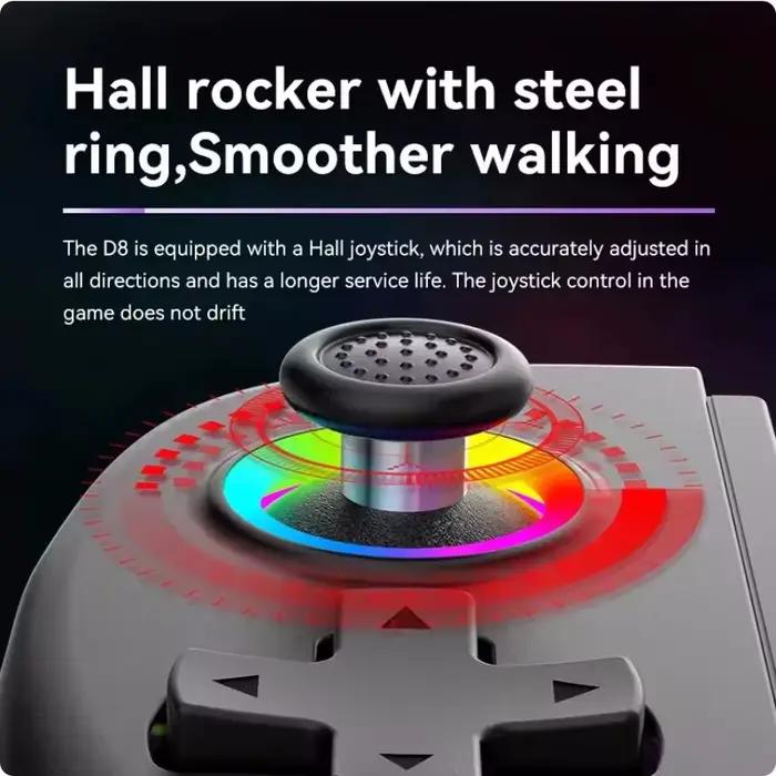 Contrôle Bluetooth sans fil pour PS4 PS3 commutateur iPhone Android PC Mobile téléphone portable tablette Hall manette de jeu contrôleur de jeu tapis de jeu