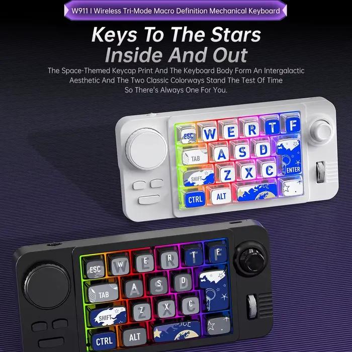 Clavier mécanique W911 22 touches pour PC/iOS/Android