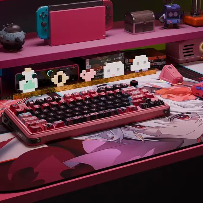 Clavier de jeu VALKYRIE VK MAG 75 MAX Esports à axe magnétique sans fil