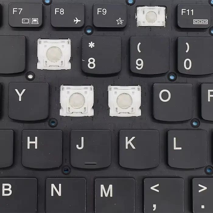 Capuchon de clé de remplacement Keycap pour Lenovo Legion 5 Pro-16ACH6 Pro-16ACH6H 16arh7h 15156 6H Pro-16ITH6 16IAH7 Clavier prédire Keycaps