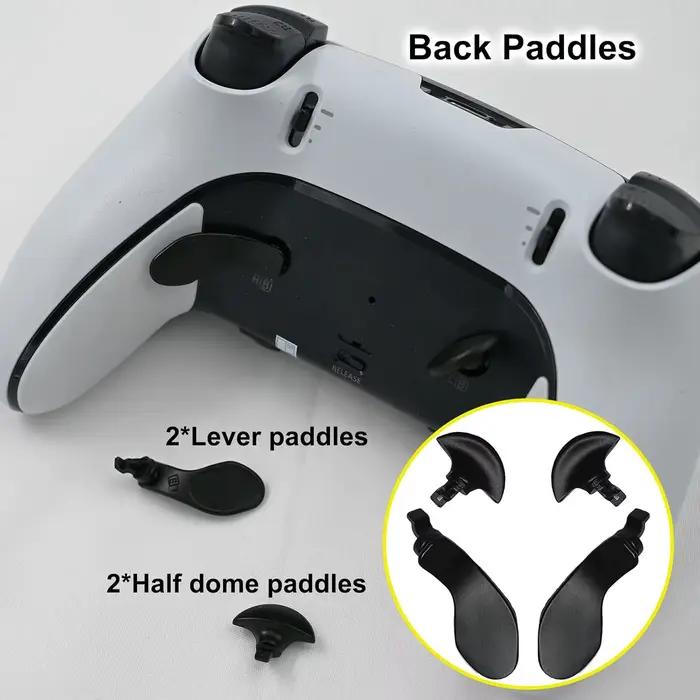 10 en 1 remplacer pour PS5 Dualsense EDGE contrôleur poignée capuchon de Joystick + extracteur de bouton arrière