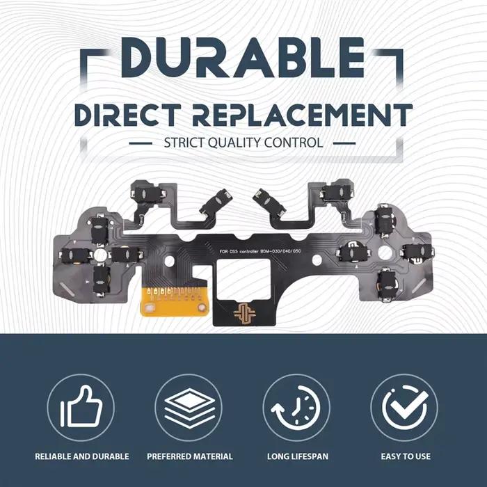 【Dernier clic!】Kit de déclenchement de cheveux Tactile de micro-interrupteur ergonomique pour le contrôleur PS5 BDM-030/040/050