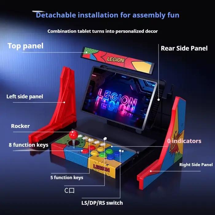 Support de tablette Legion Y700 4e et 5e génération pour jeux d'arcade