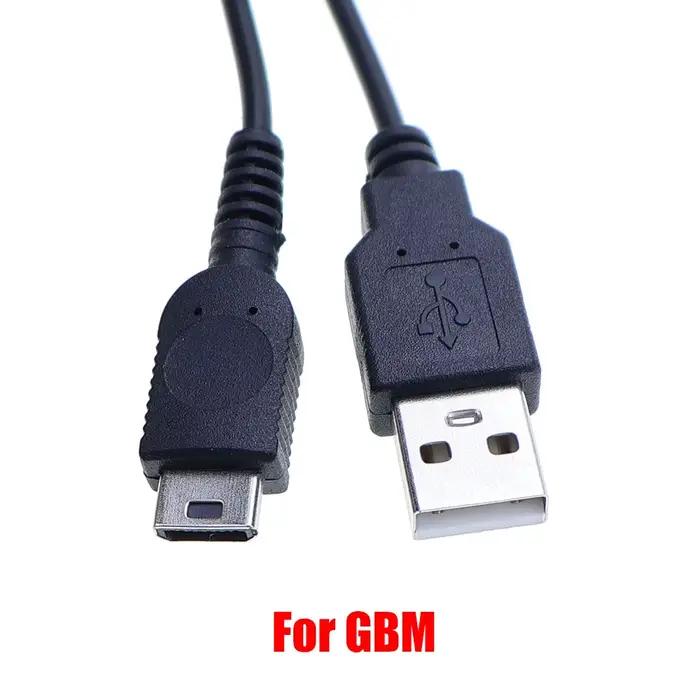 Pour DS Lite DSL NDSL GBM pour NDSi 3DS nouveau 3DS XL LL NDS GBA SP Console de jeu USB chargeur de données ligne câble d'alimentation de charge