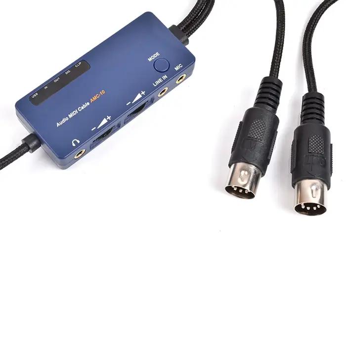 Câble adaptateur MIDI vers USB A DOREMiDi pour l'édition et l'enregistrement d'audio