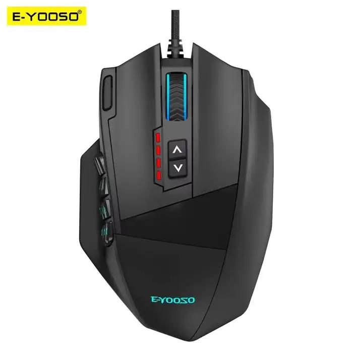 E-YOOSO X-39 USB filaire rvb souris de jeu 24000 DPI SG8960 19 boutons