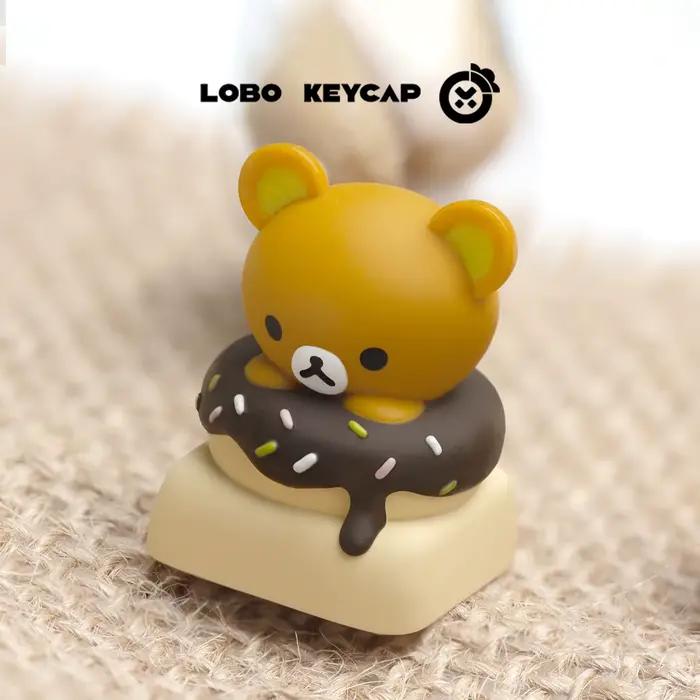 Rilakkuma Kawaii Keycap : Accessoire de clavier décoratif personnalisé