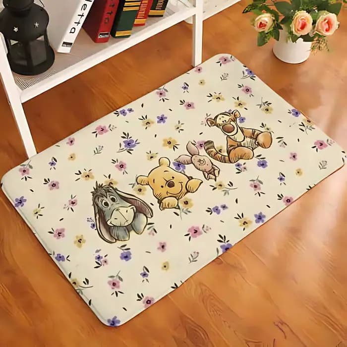 Tapis mignon W-Winnie The P-PoohS Kawaii