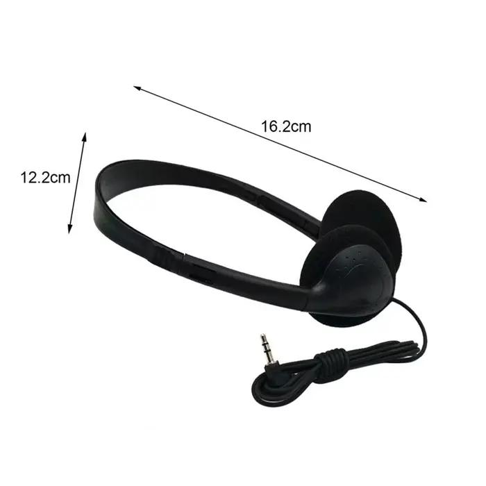 3.5mm filaire ordinateur casque sans Microphone