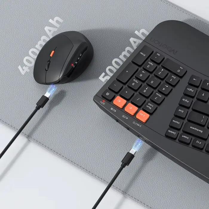 Ensemble clavier et souris sans fil Bluetooth Meetion 2.4G