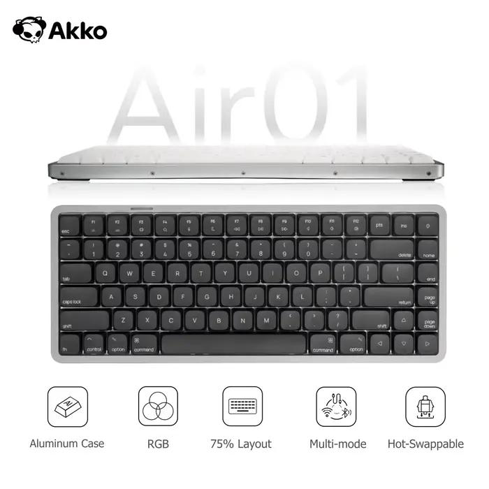 Clavier mécanique Akko Air 01 75% 84 touches