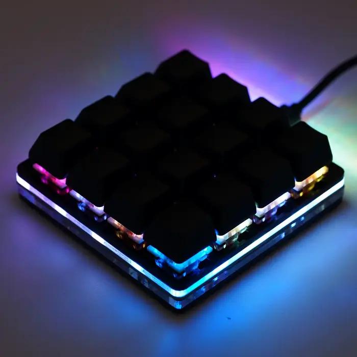 16 touches clic automatique SayoDevice clavier matériel Programmable