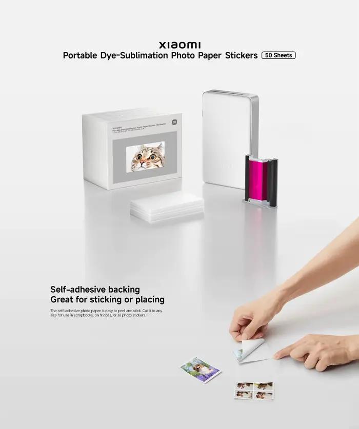 Xiaomi imprimante Photo Portable pro accessoires