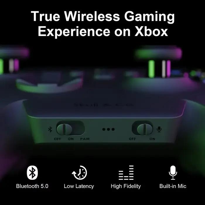 Skull & Co. AudioBox transmetteur Audio Compatible Bluetooth 5.0 adaptateur APTX LL pour contrôleur Xbox série X/S