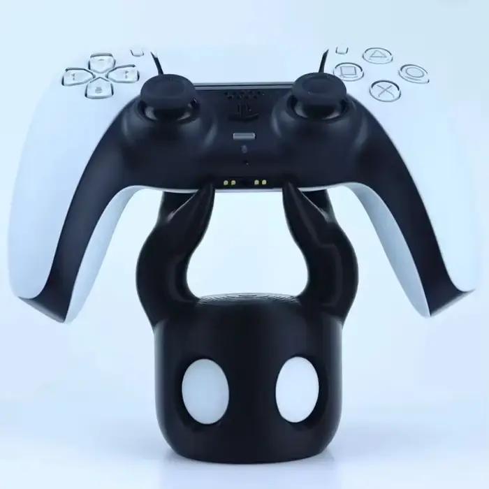 Support de manette de jeu en forme de fantôme lumineux pour PS5/XBOX/Switch amélioration de la décoration de jeu pour bureau et salon occasions spéciales