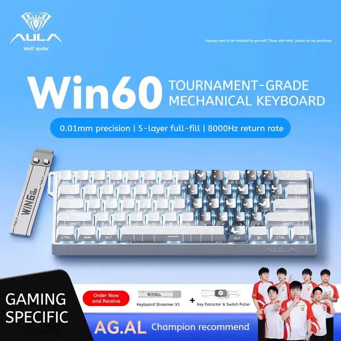 Clavier magnétique AULA WIN60 HE