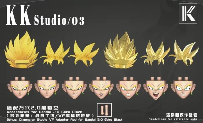Pack d'accessoires KK Studio Black Wukong