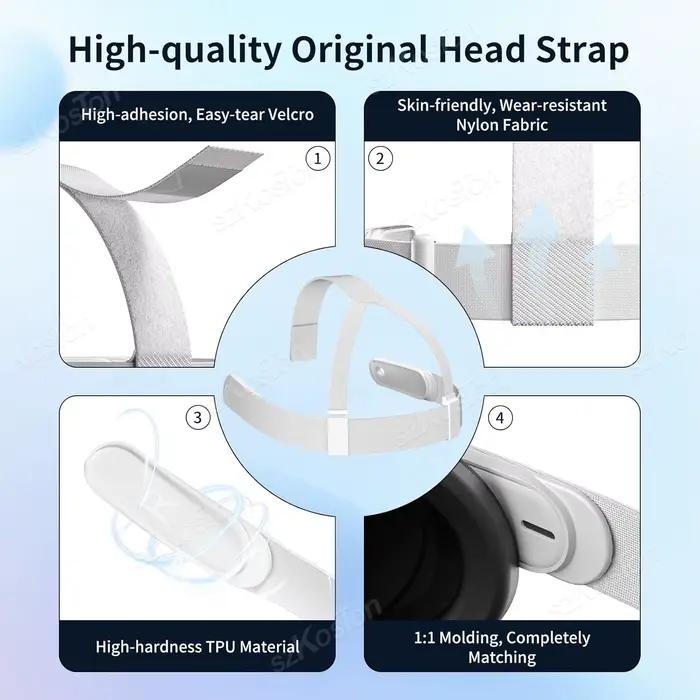 Sangle de tête de remplacement pour casque Meta Quest 3 / 3S VR