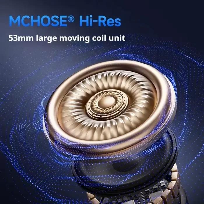 MCHOSE V9 pro casque Bluetooth sans fil avec Microphone à trois modes réduction du bruit son dynamique faible retard bureau et jeu