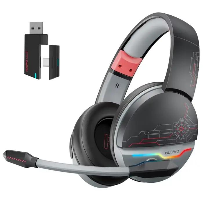 Casque de jeu sans fil double NUBWO G08 avec micro