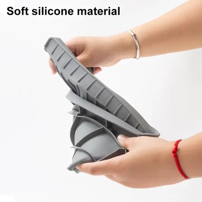 Ensemble de tapis de cuisine polyvalent: tapis de robinet anti-éclaboussures avec plateau anti-goutte pour le séchage de la vaisselle et l'éponge