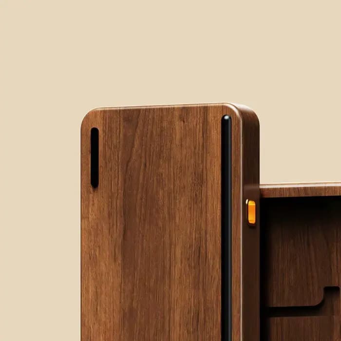 Akko MU01 Mountain Seclusion clavier mécanique en bois rvb échangeable à chaud BT 5.0/2.4G sans fil et type-c clavier de jeu filaire