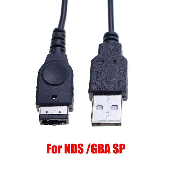 Pour DS Lite DSL NDSL GBM pour NDSi 3DS nouveau 3DS XL LL NDS GBA SP Console de jeu USB chargeur de données ligne câble d'alimentation de charge