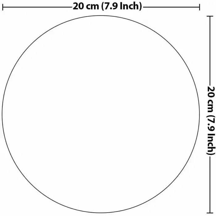 Tapis de souris rond à nœud rose