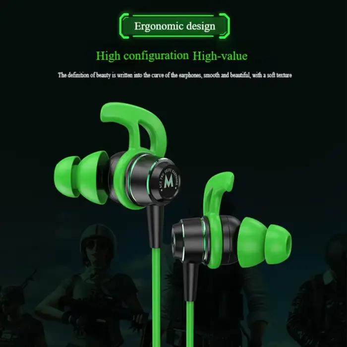 Casques de jeu HiFi dans l'oreille coude à 90 degrés Type C 3.5mm casque filaire de jeu pour Samsung Galaxy S25 Ultra iPhone 16 Pro Max