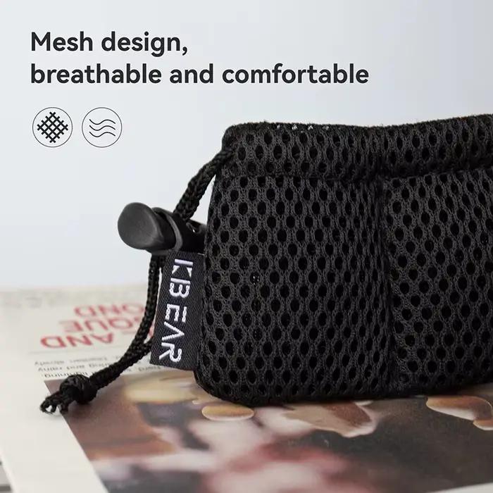 KBEAR BP04 Mini Pochette de rangement portable à cordon pour écouteurs