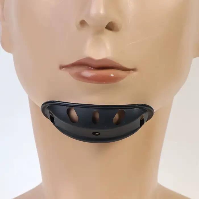 Protège-menton universel pour casque de moto, vélo, patinage, ski, 2/10x